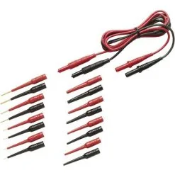 Set De Cordons De Mesure Fluke TL82 [Banane Mâle 4 Mm - Banane Mâle 4 Mm] Rouge, Noir 1 Pc(s)