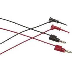 Set De Cordons De Mesure Fluke TL960 [pinces Crocodile - Banane Mâle 4 Mm] 0.90 M Rouge, Noir 1 Pc(s) - Rouge, Noir