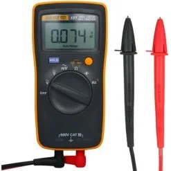FLUKE F101 Mini Multimètre 600V 6000 Comptes Voltmètre Mesure AC/DC Tension Résistance Capacitance Fréquence Diode Continuité Cycle De Service