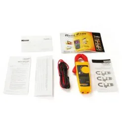FLUKE F302 + Poche Pince Affichage Lcd Numerique Pince Multimetre De Serrage Type Compteur Universel Amperemetre Ac / Dc Tension Metres 400A Ac Courant 600V Dc / Ac Tension Pince -FLUKE Soldes Magasin 29583844 2