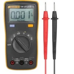 Fluke 6000 Comtes Palm Taille Multimetre Numerique Multimetre Voltmetre Portable Amperemetre Voltmetre Compteur Universel De Mesure Ac / Dc Tension Ac / Dc Courant Resistance Capacitance Continuite