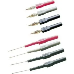 Cordon De Mesure De Sécurité Fluke TAS90 [mâle 4 Mm - Femelle 4 Mm] Rouge, Gris, Noir 1 Pc(s) - Rouge, Gris, Noir