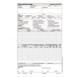 FLUKE PROTOCOLE BLOC TEST 1278 SELON DIN VDE 0100 ACCESSOIRE POUR TENSIOMÈTRE 0095969259057 2146070