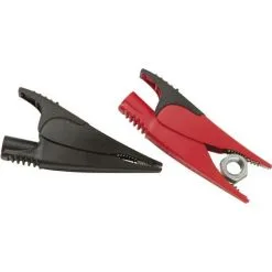 Fluke AC285 Jeu De Pinces Crocodiles De Sécurité Femelle 4 Mm CAT IV 600 V, CAT III 1000 V Rouge, Noir - Rouge, Noir -FLUKE Soldes Magasin 4421862 3