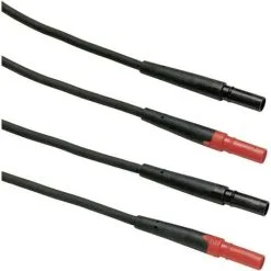 Set De Cordons De Mesure De Sécurité Fluke TL27 [mâle 4 Mm - Mâle 4 Mm] 1.50 M Rouge, Noir 1 Pc(s)