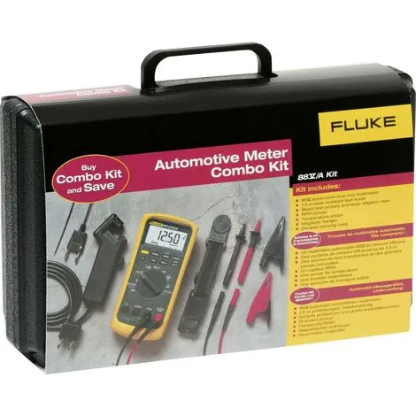 Multimètre Fluke 88V/A Numérique Fonction De Mesure Pour Auto CAT III 1000 V, CAT IV 600 V Affichage (nombre De Points) 4 Multimètre Fluke 88V/A Numérique Fonction De Mesure Pour Auto CAT III 1000 V, CAT IV 600 V Affichage (nombre De Points) – Image 4
