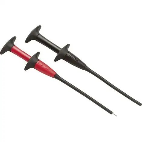 Jeu De Pointes De Touche De Sécurité Fluke AC288 Enfichable 4 Mm CAT III 1000 V, CAT IV 600 V Noir, Rouge 1 Set - Noir, Rouge 1 Jeu De Pointes De Touche De Sécurité Fluke AC288 Enfichable 4 Mm CAT III 1000 V, CAT IV 600 V Noir, Rouge 1 Set - Noir, Rouge