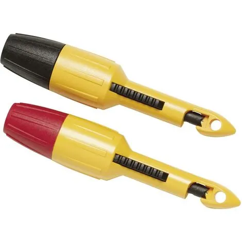 Jeu De Pointes De Touche Fluke TP81 2149098 Femelle 4 Mm CAT I Rouge, Noir 1 Pc(s) 1 Jeu De Pointes De Touche Fluke TP81 2149098 Femelle 4 Mm CAT I Rouge, Noir 1 Pc(s)