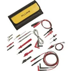 Set De Cordons De Mesure De Sécurité Fluke TLK287 [Banane Mâle 4 Mm, Pointe De Test - Banane Mâle 4 Mm] Rouge, Noir 1 P