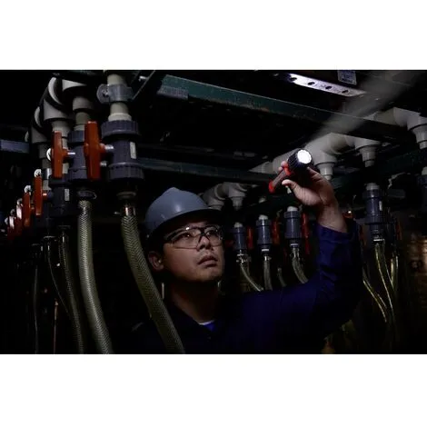 Fluke FL-120 EX Lampe De Poche Zone ATEX: 1, 2 120 Lm 200 M - Noir, Rouge 1 Fluke FL-120 EX Lampe De Poche Zone ATEX: 1, 2 120 Lm 200 M - Noir, Rouge